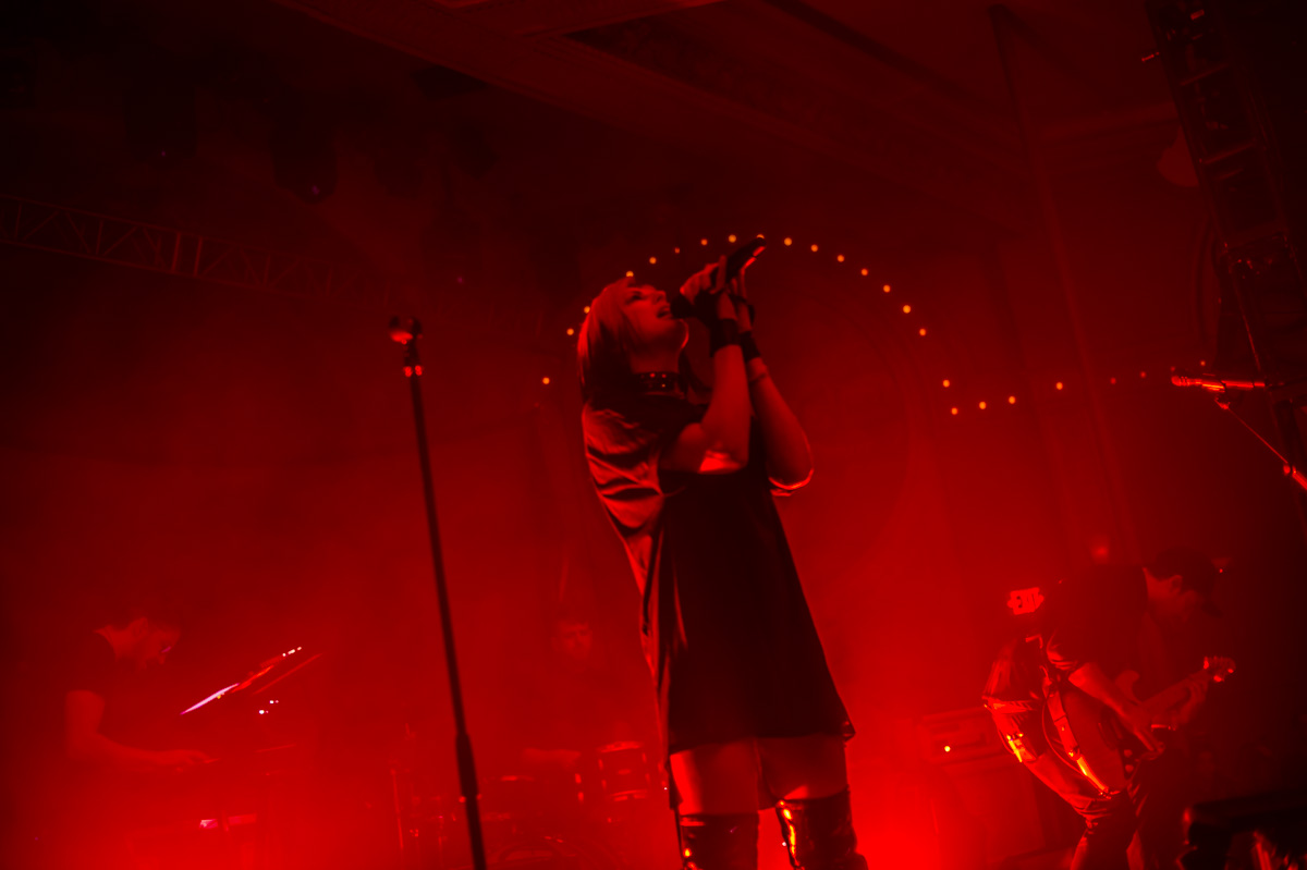 Phantogram, Crystal Ballroom, photo by Jordan Sleeth