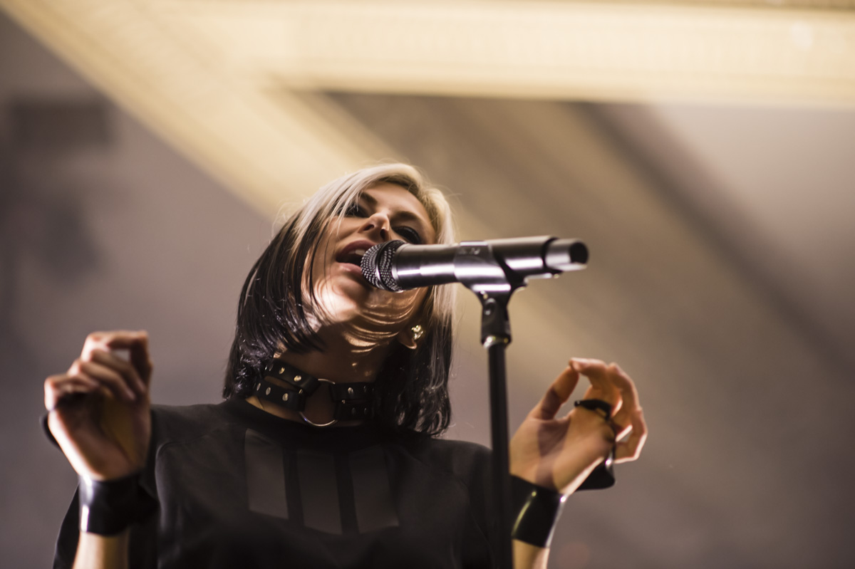 Phantogram, Crystal Ballroom, photo by Jordan Sleeth