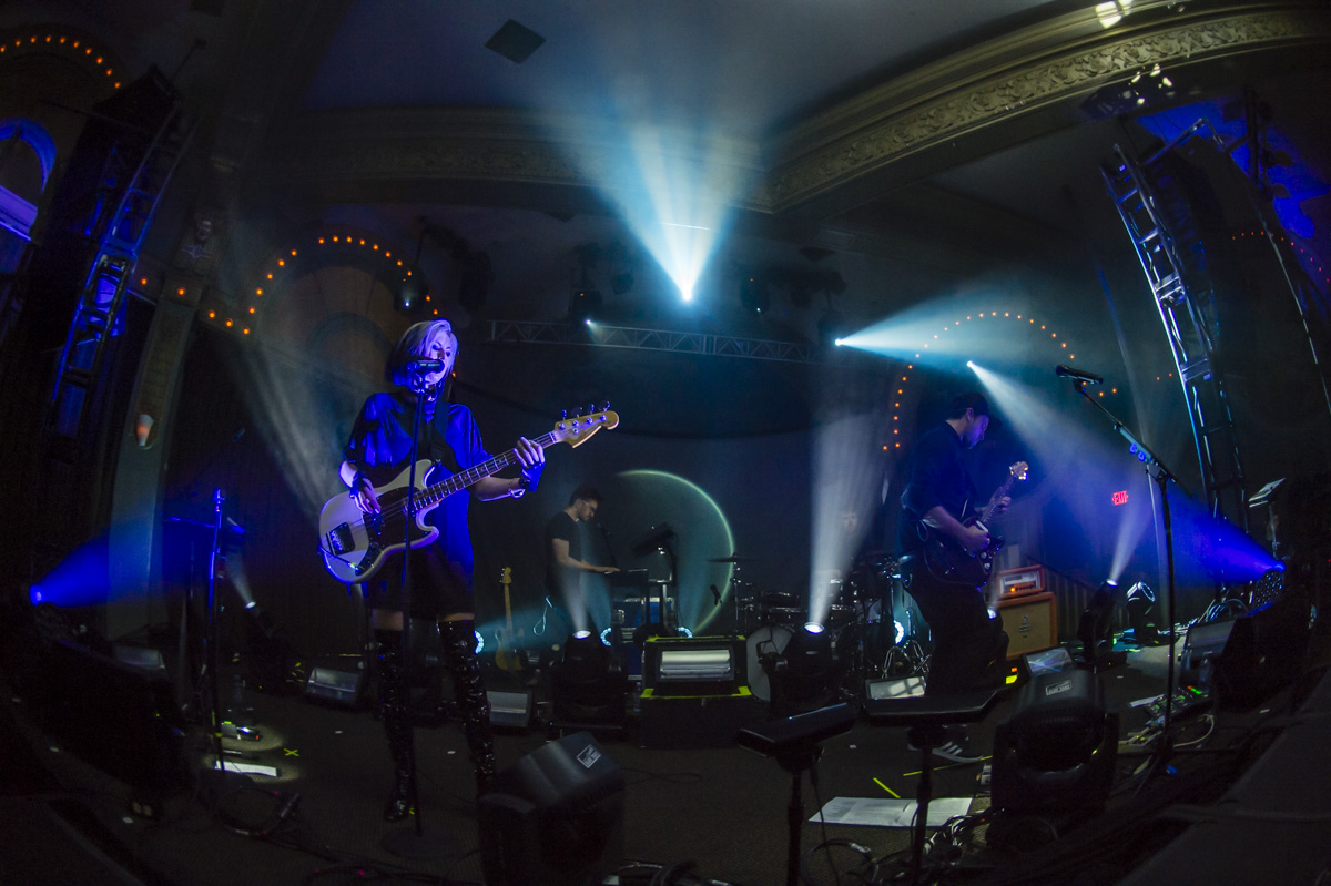 Phantogram, Crystal Ballroom, photo by Jordan Sleeth