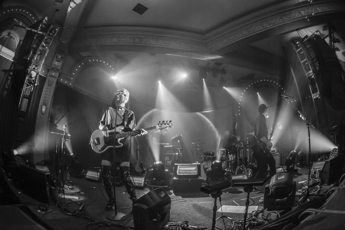 Phantogram, Crystal Ballroom, photo by Jordan Sleeth