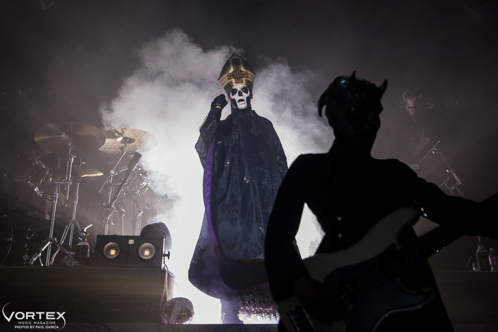 Ghost, Roseland Theater, photo by Paul Garcia