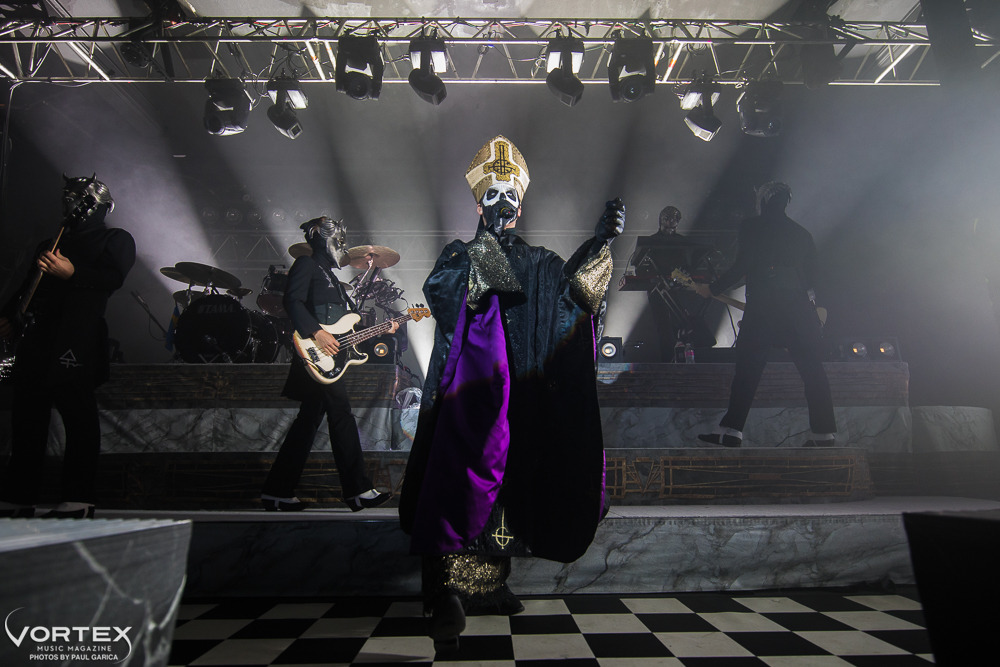 Ghost, Roseland Theater, photo by Paul Garcia