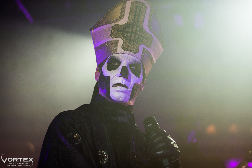 Ghost, Roseland Theater, photo by Paul Garcia