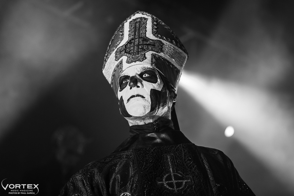 Ghost, Roseland Theater, photo by Paul Garcia