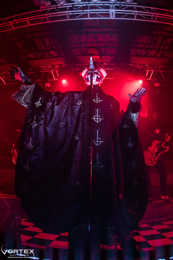 Ghost, Roseland Theater, photo by Paul Garcia