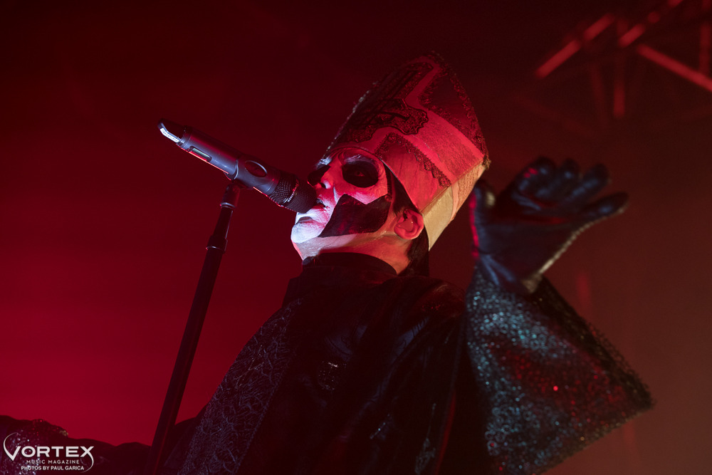Ghost, Roseland Theater, photo by Paul Garcia