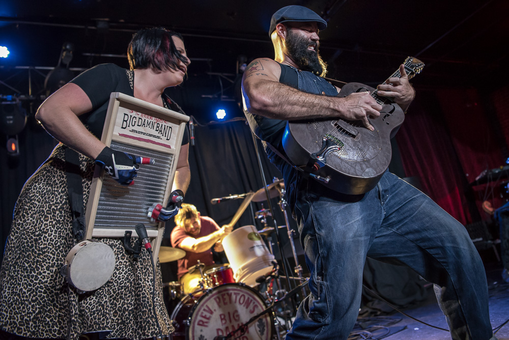 The Reverend Peyton's Big Damn Band, Dante's, photo by Miss Ellanea