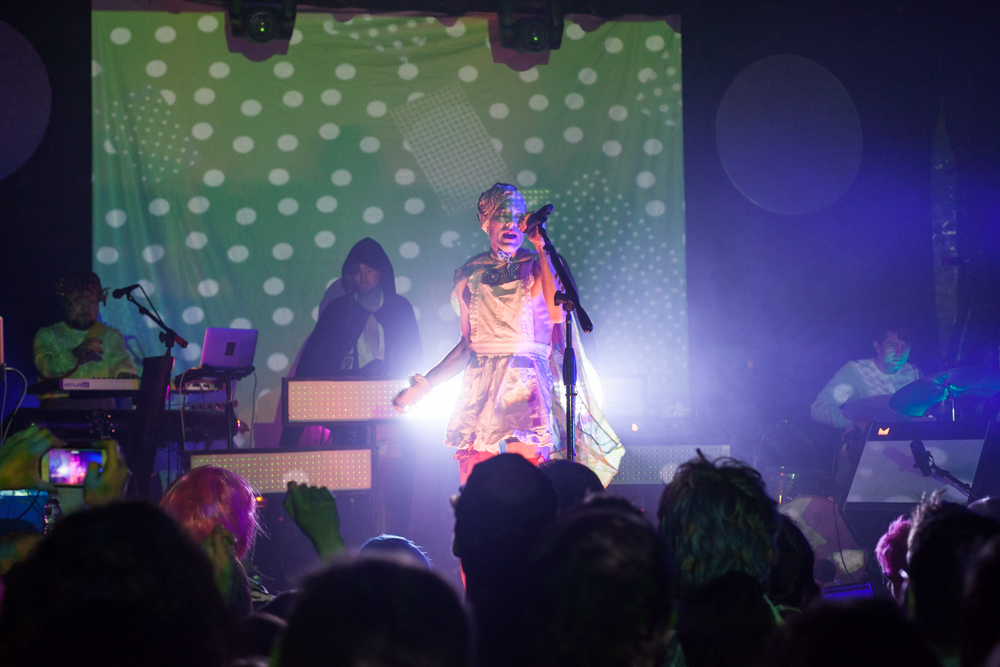 of Montreal, Wonder Ballroom, photo by Blake Sourisseau
