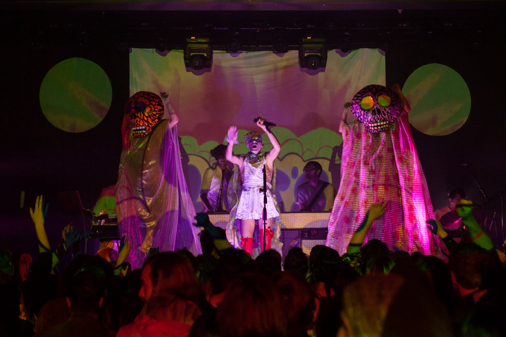 of Montreal, Wonder Ballroom, photo by Blake Sourisseau