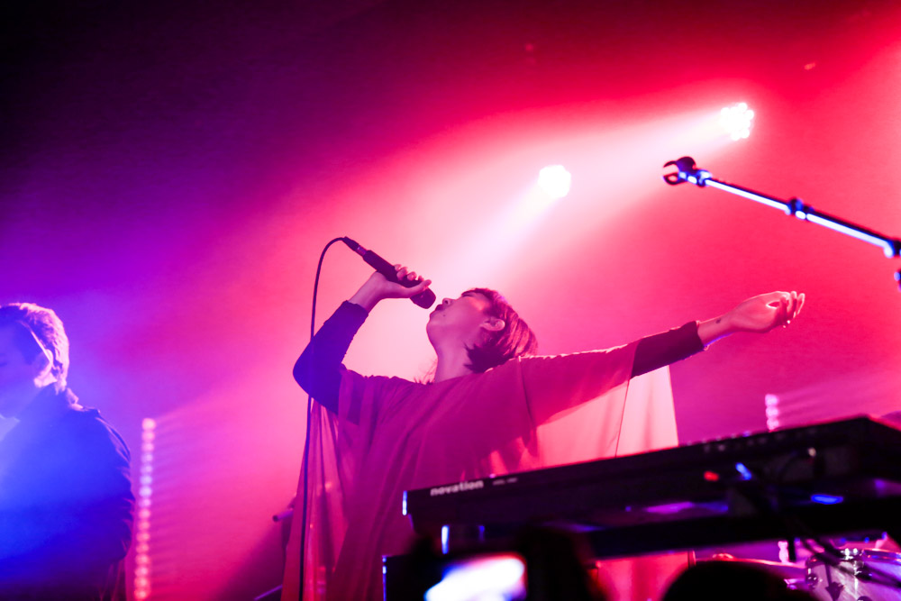 The Naked and Famous, Wonder Ballroom, photo by Sydnie Kobza