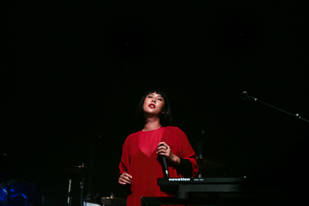 The Naked and Famous, Wonder Ballroom, photo by Sydnie Kobza