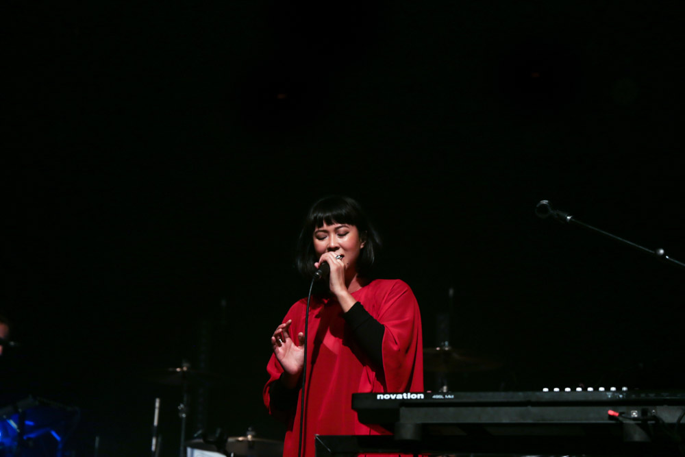 The Naked and Famous, Wonder Ballroom, photo by Sydnie Kobza