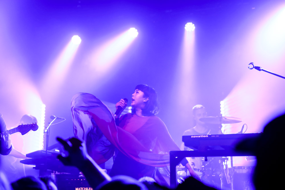 The Naked and Famous, Wonder Ballroom, photo by Sydnie Kobza