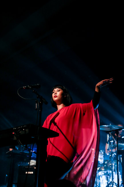 The Naked and Famous, Wonder Ballroom, photo by Sydnie Kobza