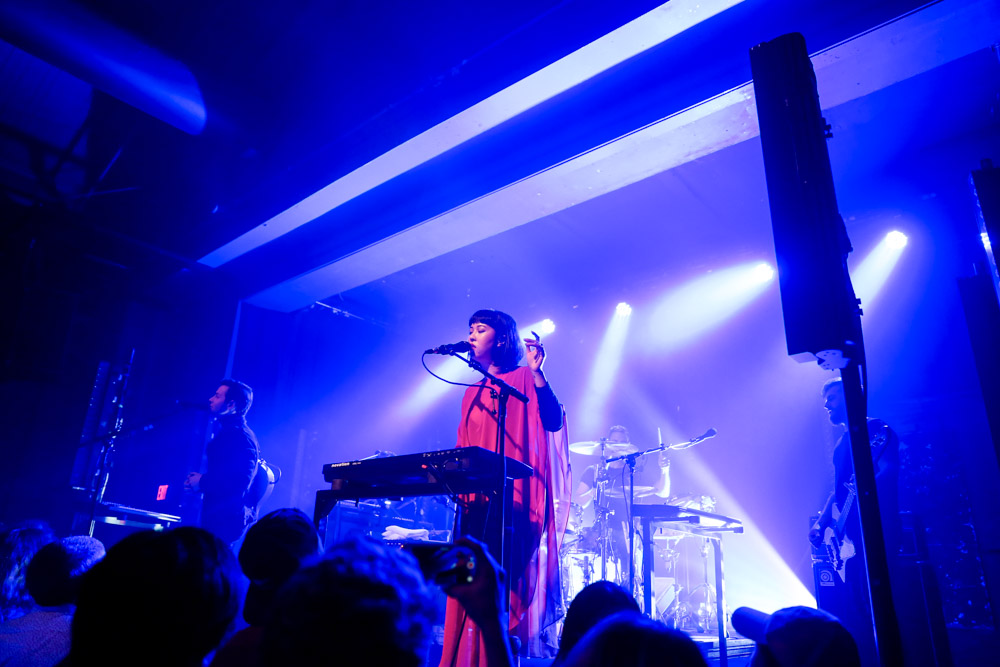 The Naked and Famous, Wonder Ballroom, photo by Sydnie Kobza