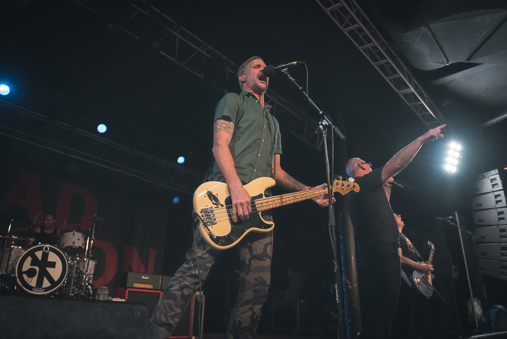 Bad Religion, Roseland Theater, photo by Jeff Ryan