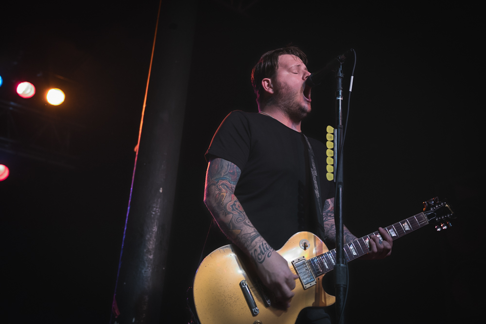 Against Me!, Roseland Theater, photo by Jeff Ryan