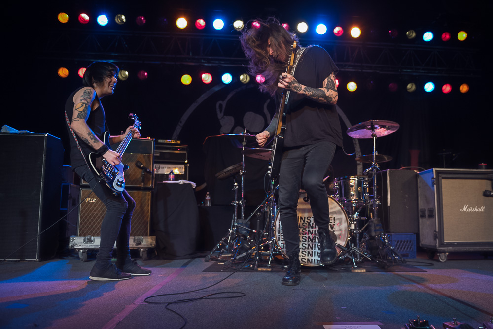 Against Me!, Roseland Theater, photo by Jeff Ryan
