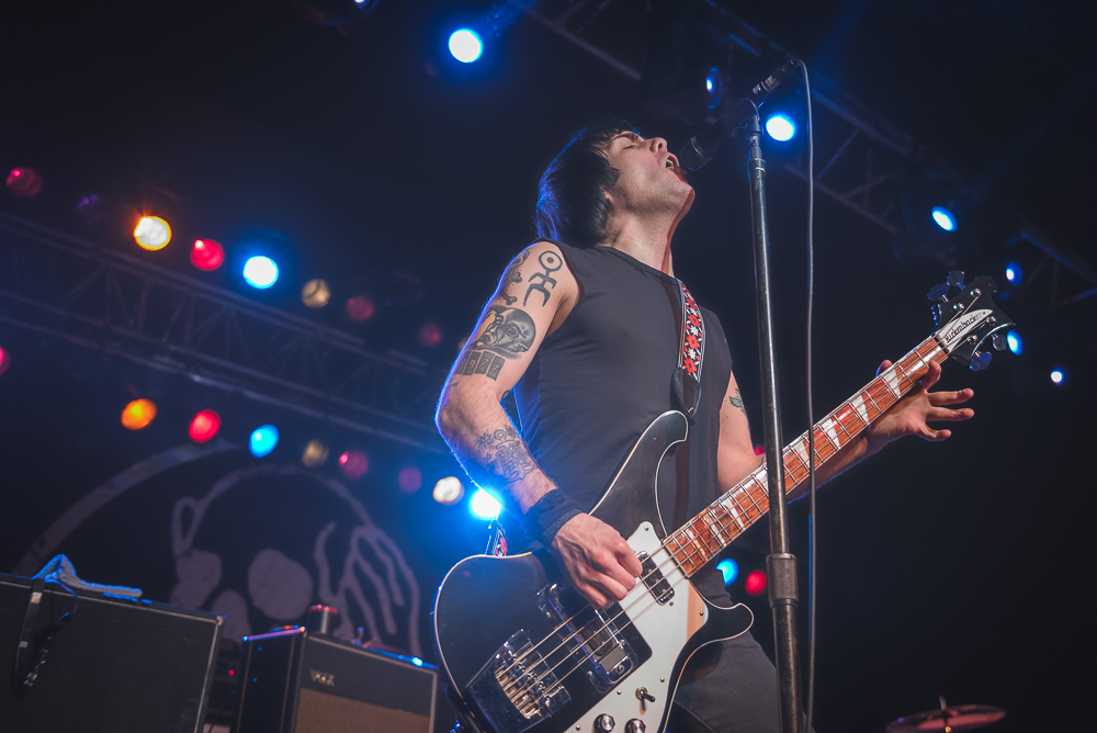 Against Me!, Roseland Theater, photo by Jeff Ryan