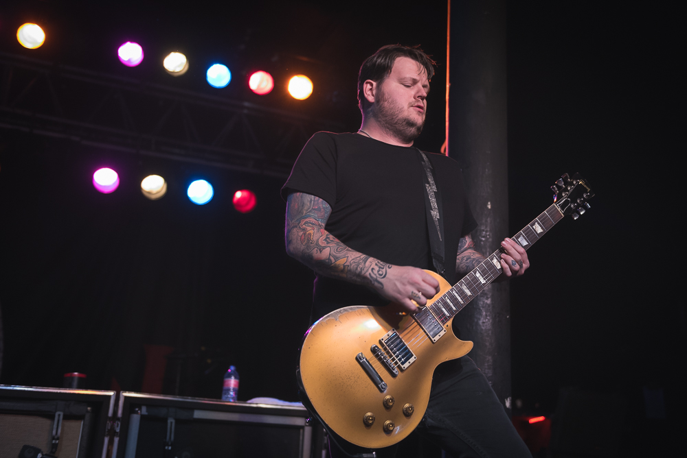 Against Me!, Roseland Theater, photo by Jeff Ryan