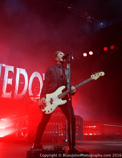 Shinedown, Moda Center, photo by John Alcala