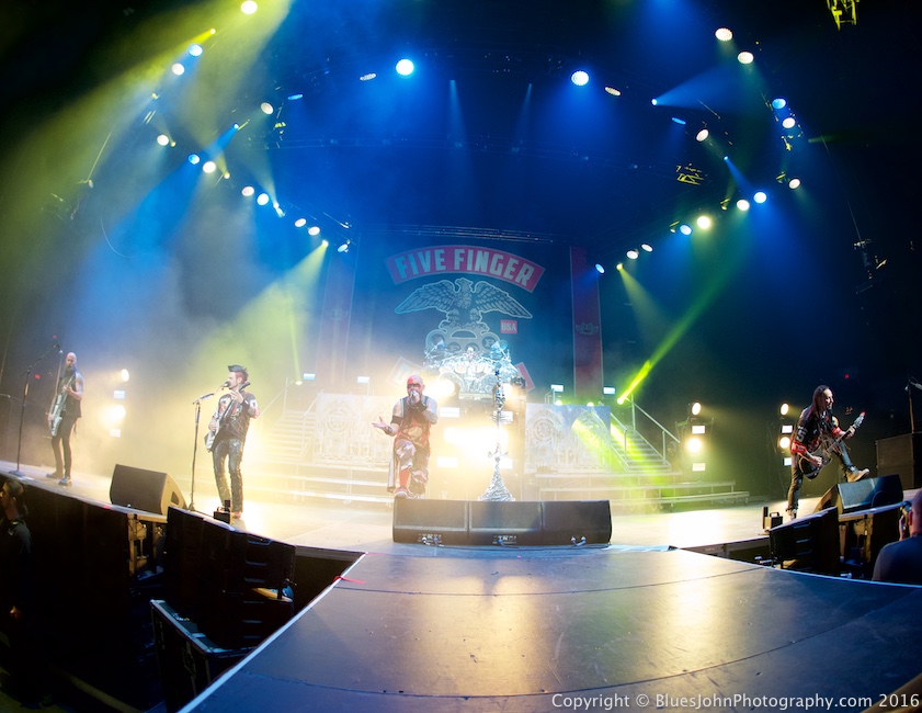 Five Finger Death Punch, Moda Center, photo by John Alcala