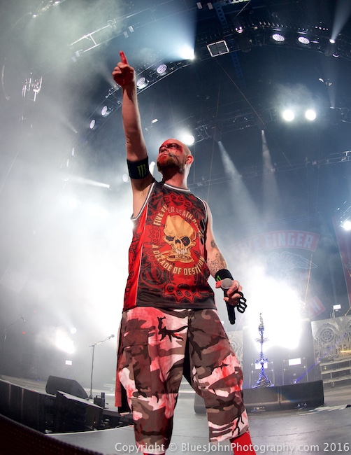 Five Finger Death Punch, Moda Center, photo by John Alcala
