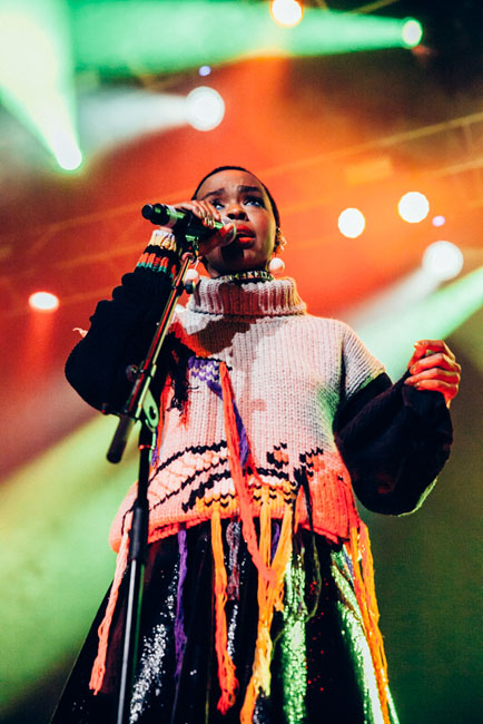 Lauryn Hill, Keller Auditorium, Portland'5 Centers for the Arts, photo by Tojo Andrianarivo