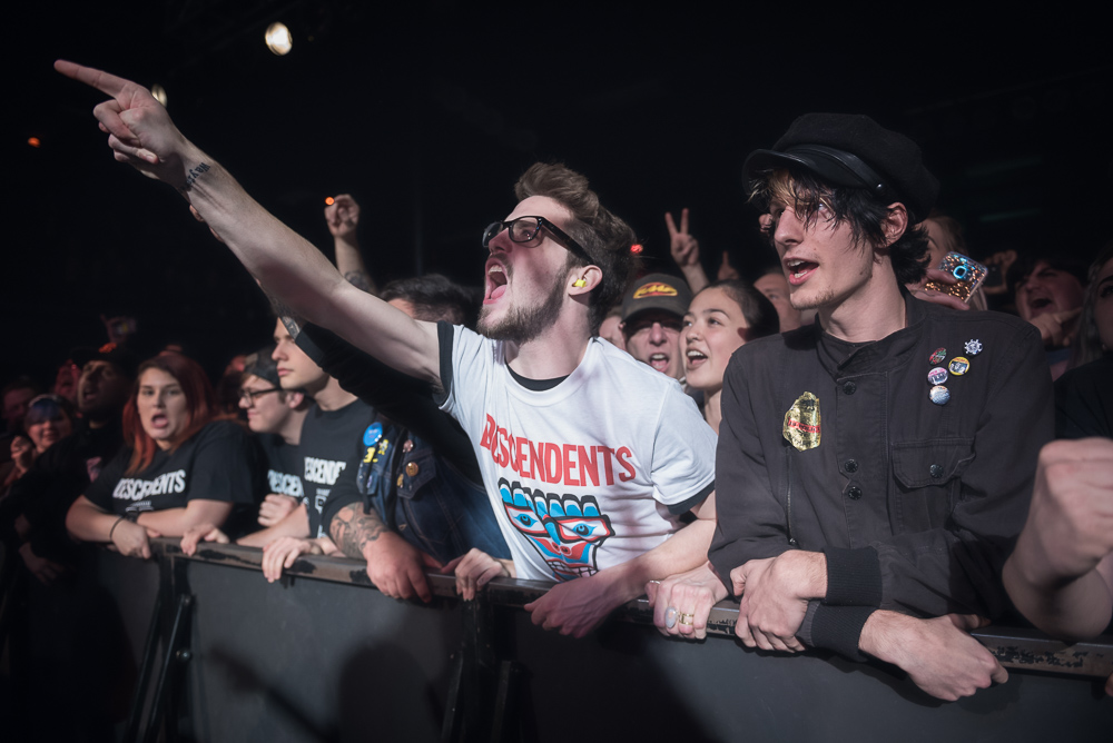 Descendents, Roseland Theater, photo by Jeff Ryan