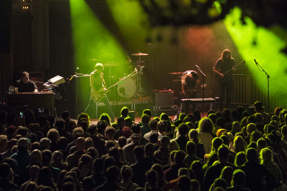 Band of Horses, Crystal Ballroom, 94.7 FM, photo by Jordan Sleeth