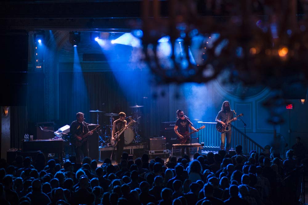 Band of Horses, Crystal Ballroom, 94.7 FM, photo by Jordan Sleeth