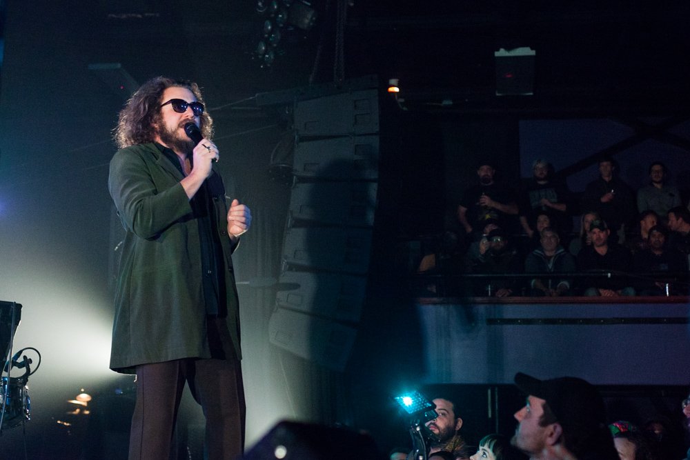 Jim James, Roseland Theater, photo by Blake Sourisseau