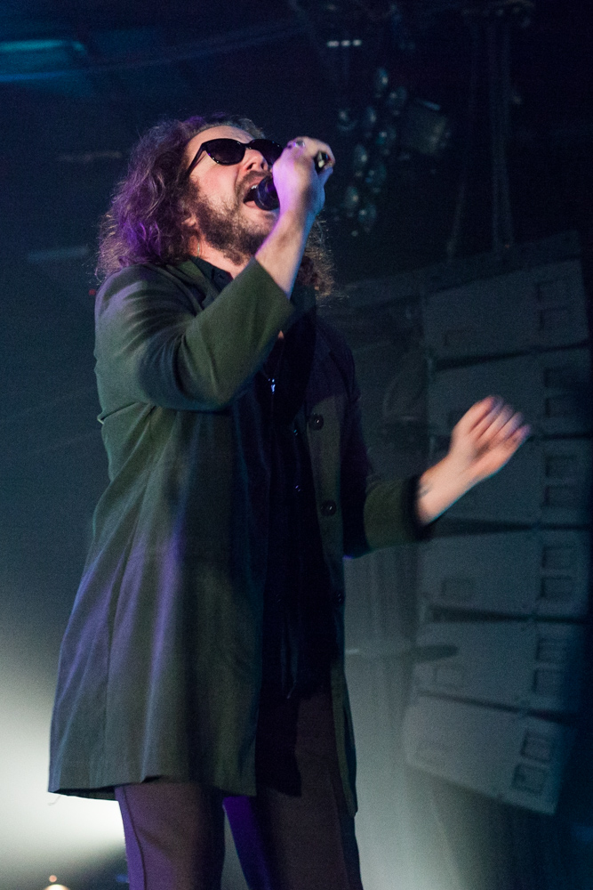 Jim James, Roseland Theater, photo by Blake Sourisseau