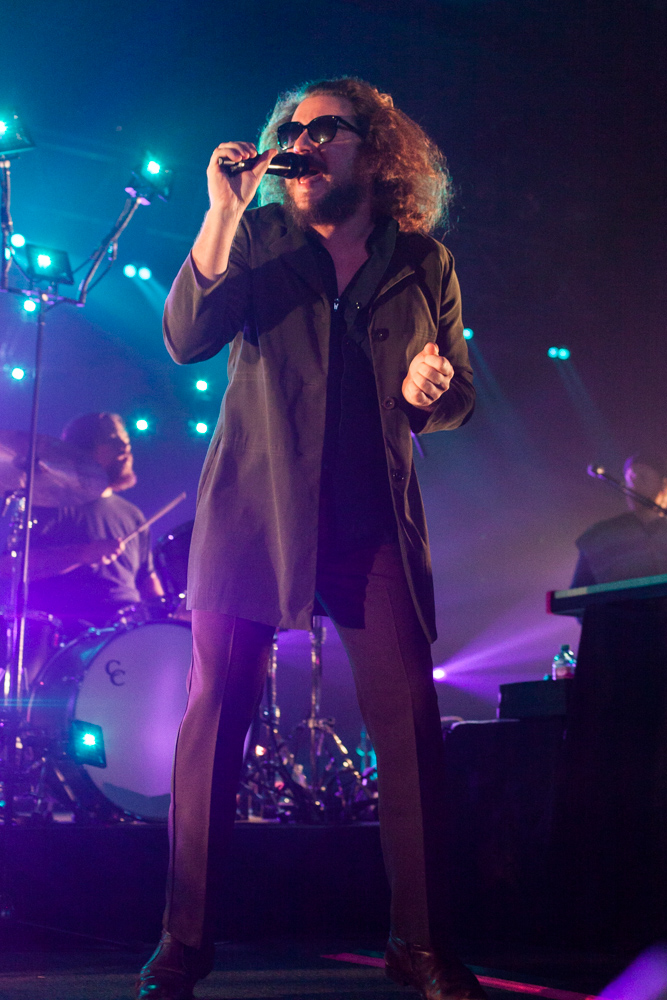 Jim James, Roseland Theater, photo by Blake Sourisseau