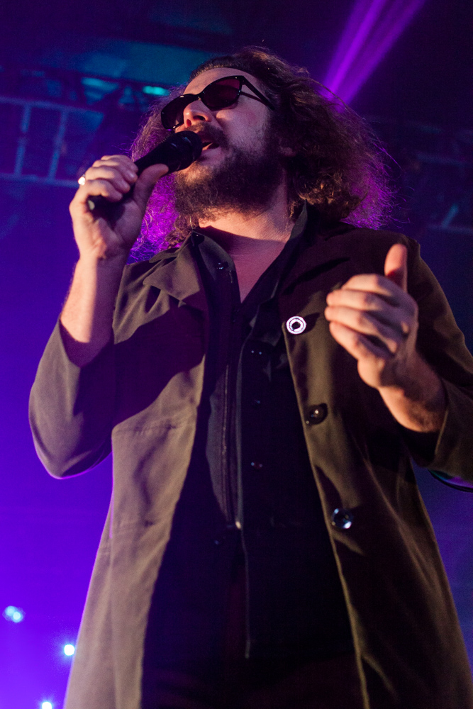 Jim James, Roseland Theater, photo by Blake Sourisseau