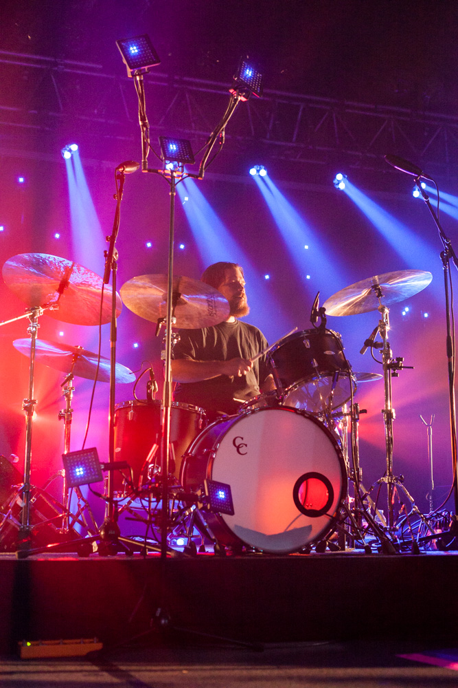 Jim James, Roseland Theater, photo by Blake Sourisseau