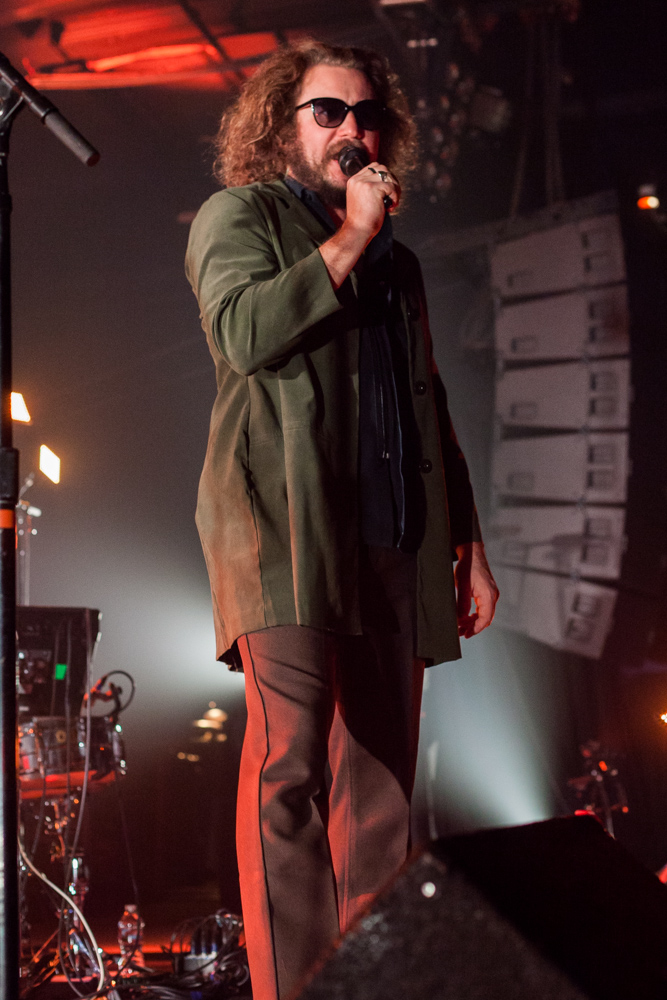 Jim James, Roseland Theater, photo by Blake Sourisseau