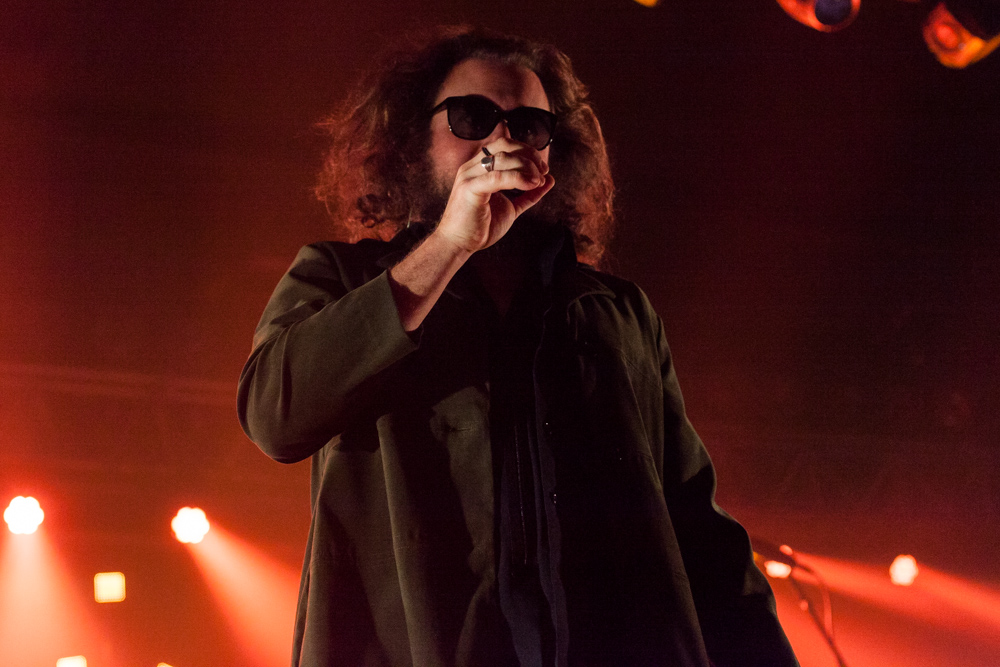 Jim James, Roseland Theater, photo by Blake Sourisseau