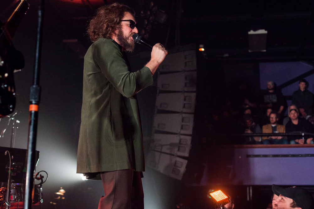 Jim James, Roseland Theater, photo by Blake Sourisseau