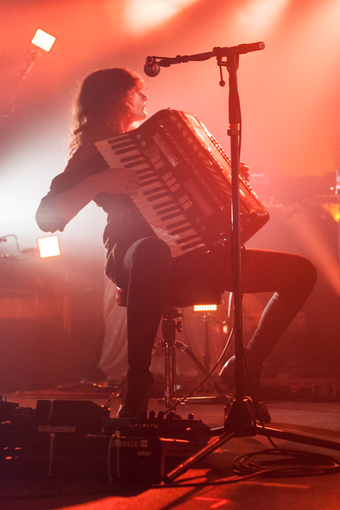 Jim James, Roseland Theater, photo by Blake Sourisseau