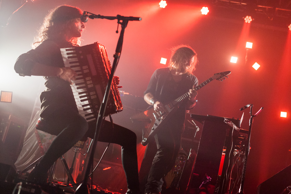 Jim James, Roseland Theater, photo by Blake Sourisseau