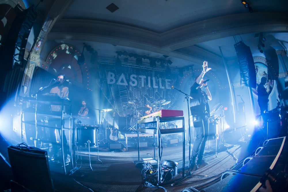 Bastille, Crystal Ballroom, 94.7 FM, photo by Jordan Sleeth