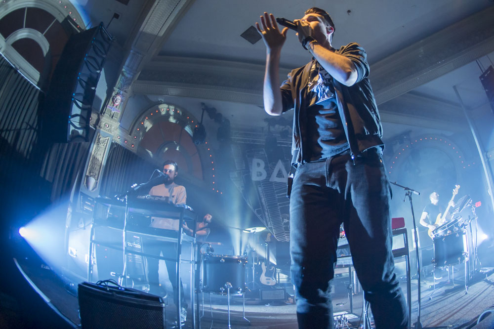 Bastille, Crystal Ballroom, 94.7 FM, photo by Jordan Sleeth