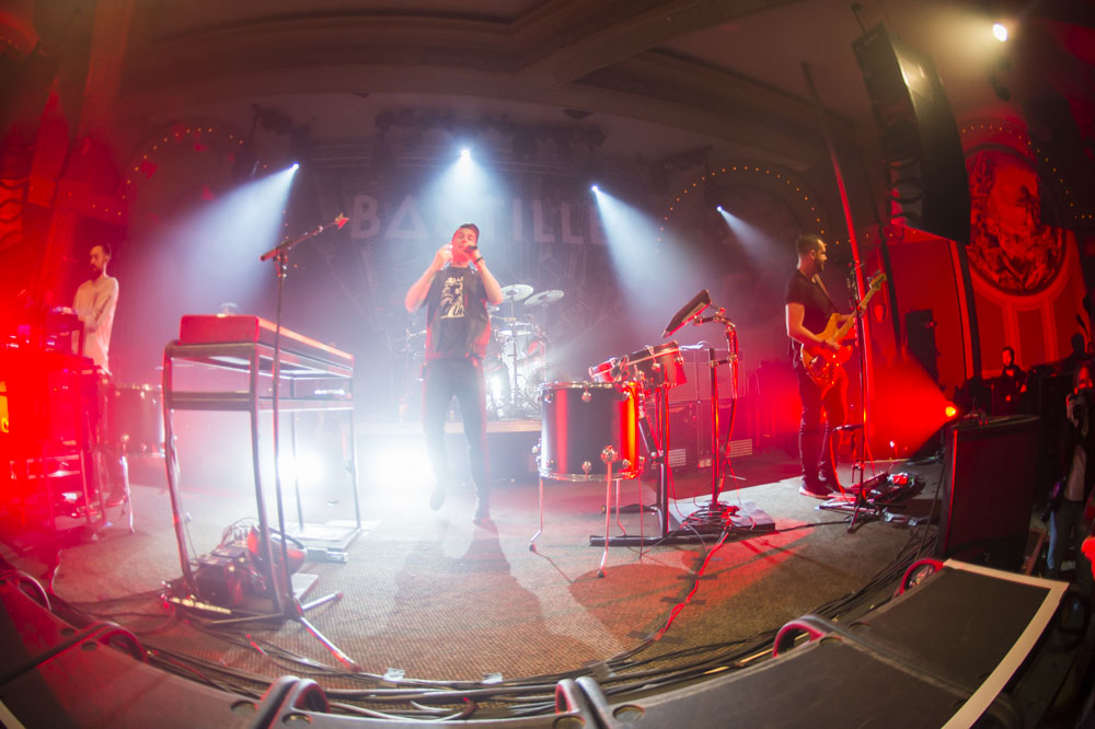 Bastille, Crystal Ballroom, 94.7 FM, photo by Jordan Sleeth