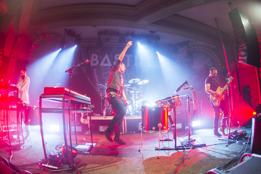 Bastille, Crystal Ballroom, 94.7 FM, photo by Jordan Sleeth