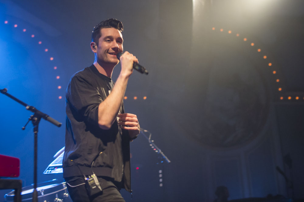 Bastille, Crystal Ballroom, 94.7 FM, photo by Jordan Sleeth