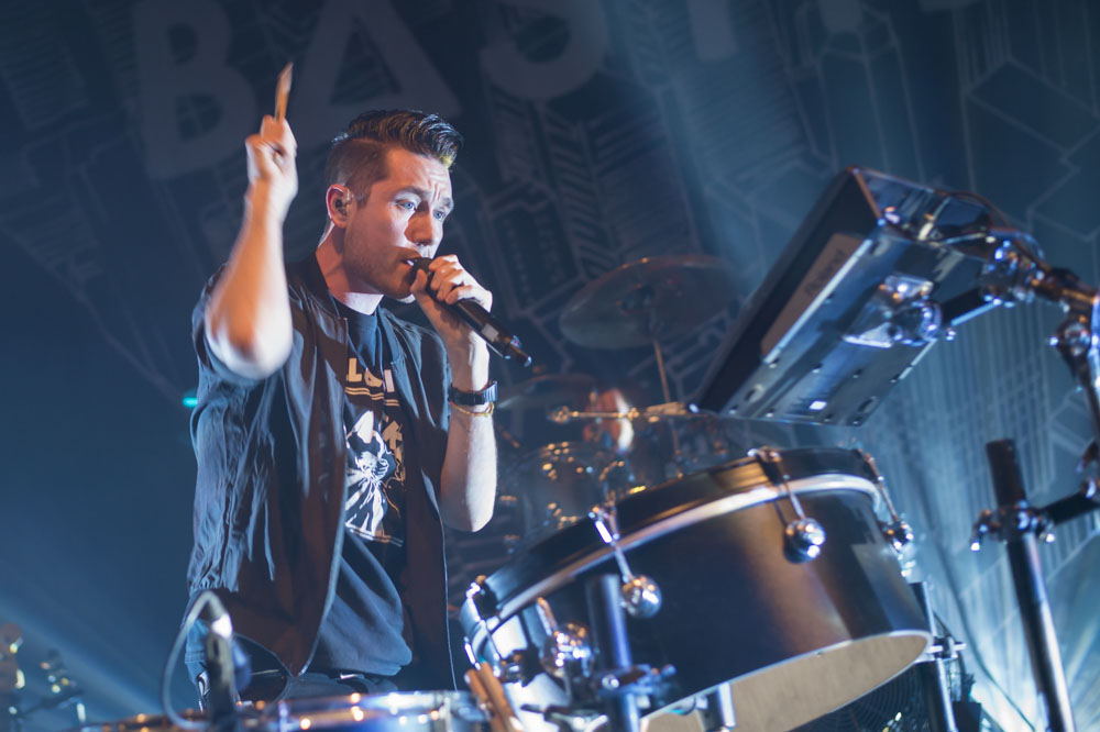 Bastille, Crystal Ballroom, 94.7 FM, photo by Jordan Sleeth