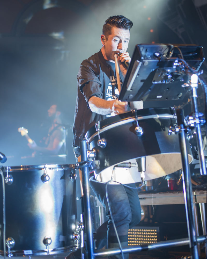 Bastille, Crystal Ballroom, 94.7 FM, photo by Jordan Sleeth