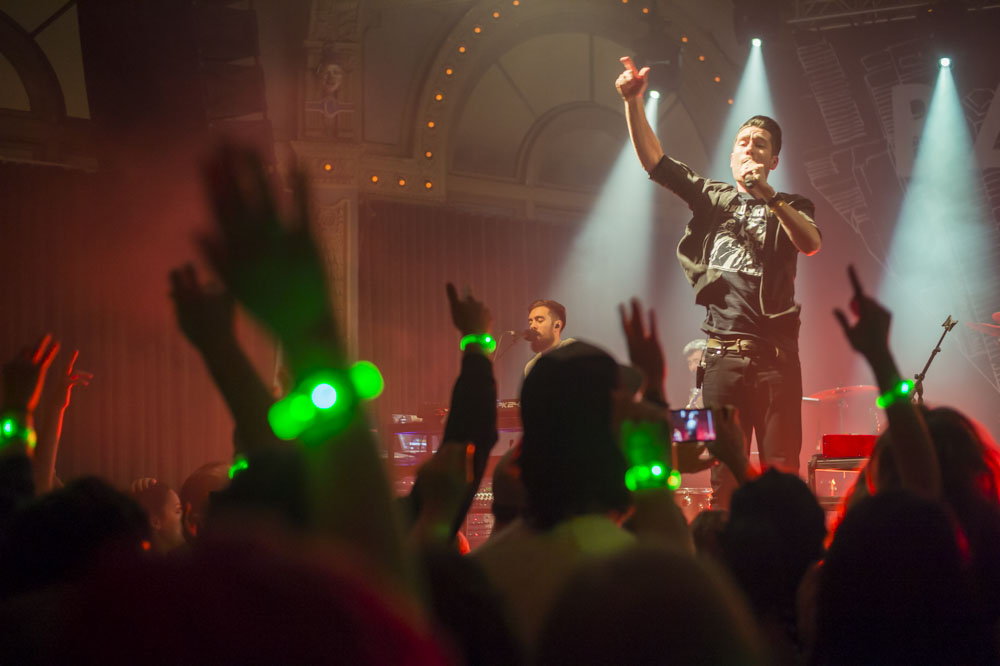 Bastille, Crystal Ballroom, 94.7 FM, photo by Jordan Sleeth
