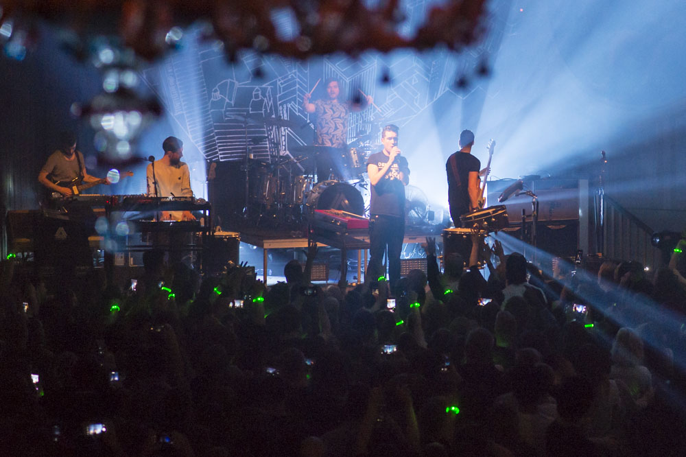 Bastille, Crystal Ballroom, 94.7 FM, photo by Jordan Sleeth